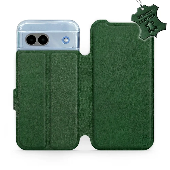 Hülle für Google Pixel 8A - Farbe Green Leather