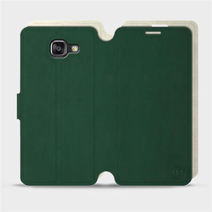 Phone Case Samsung Galaxy A5 2016 - Design Green with Platinum