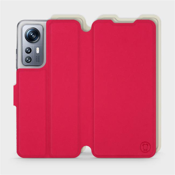 Phone Case Xiaomi 12S - Design Red with Platinum