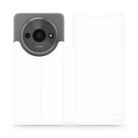 Hülle für Xiaomi Redmi A3 - Farbe White&Orange