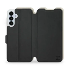 Phone Case Samsung Galaxy A25 5G - Design Black with Platinum