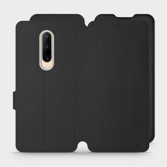 Etui Soft Touch do OnePlus 7 Pro - wzór Satynowa czerń