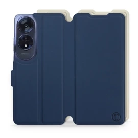 Phone Case OPPO A60 - Design Navy with Platinum
