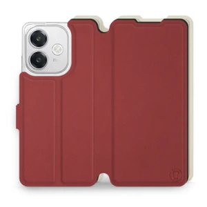 Phone Case OPPO A60 5G - Design Dark Red with Platinum