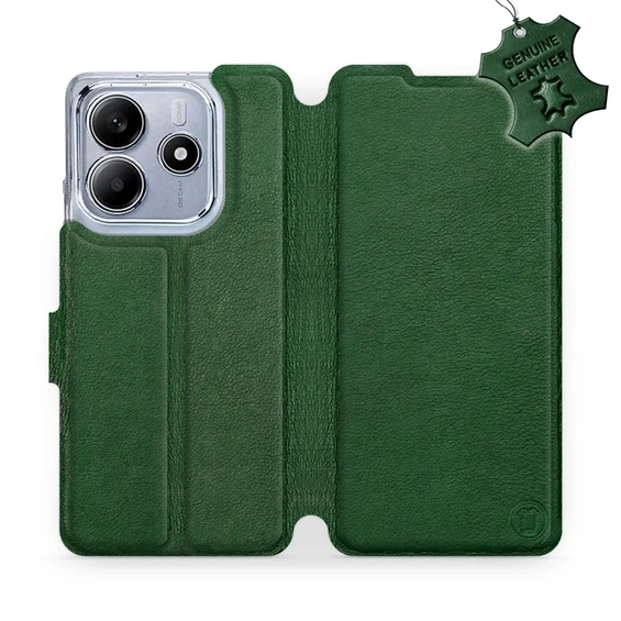 Phone Case Xiaomi Redmi Note 14 5G - Design Green Leather