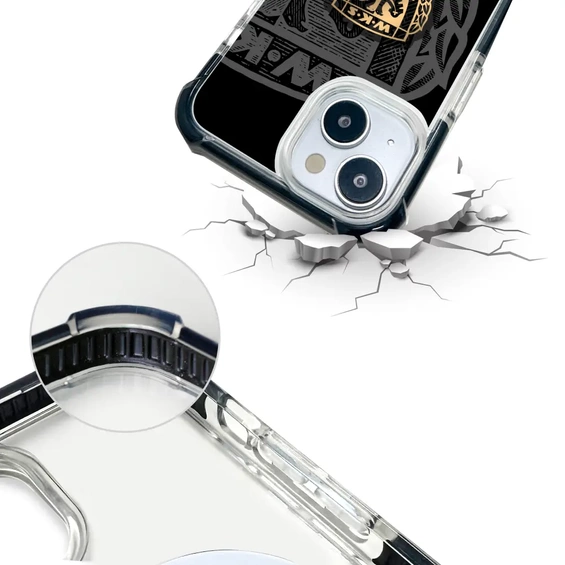 Etui MagSafe Elite Bumper Apple iPhone 15 Pro - wzór D02SW