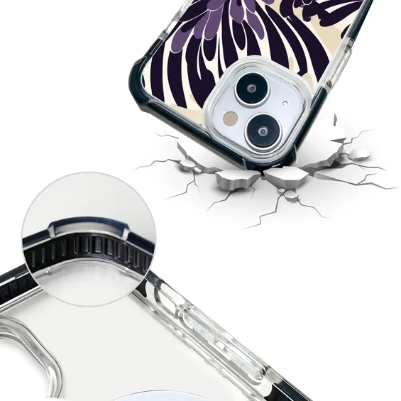 Etui MagSafe Elite Bumper Apple iPhone XS - wzór DA47D