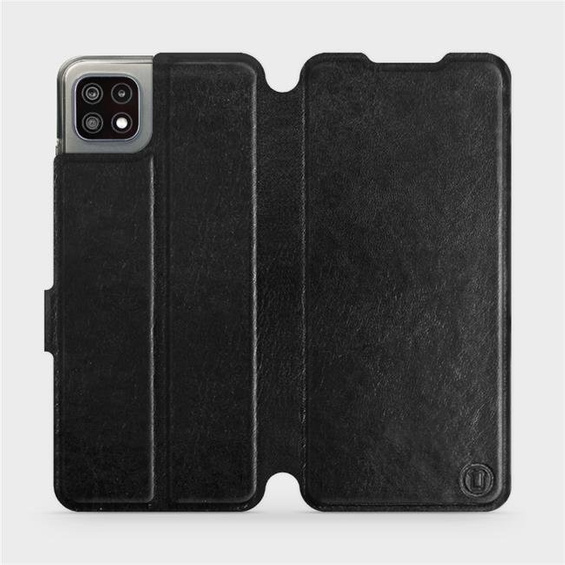 Etui do Samsung Galaxy A22 5G - wzór Black&Orange