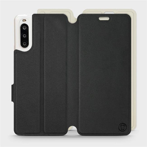 Phone Case Sony Xperia 10 II - Design Black with Platinum