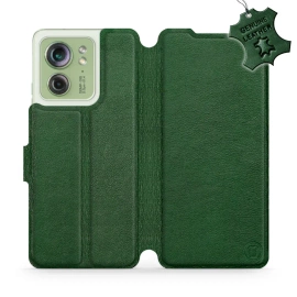 Phone Case Motorola Edge 40 - Design Green Leather