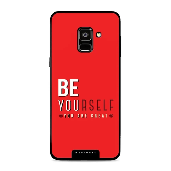 Phone Glossy Case Samsung Galaxy A8 2018 - Design G072G