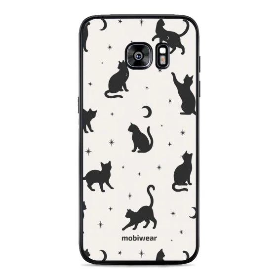 Phone Glossy Case Samsung Galaxy S7 Edge - Design G162G
