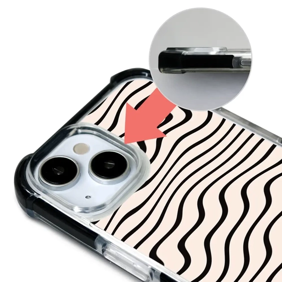 Case MagSafe Elite Bumper for Apple iPhone 15 - Design DA62D