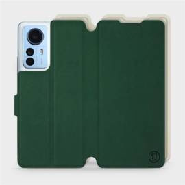 Phone Case Xiaomi 12 Pro - Design Green with Platinum