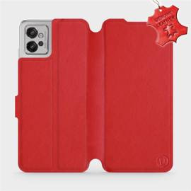 Phone Case Motorola Moto G32 - Design Red Leather