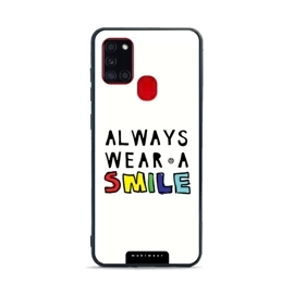 Phone Glossy Case Samsung Galaxy A21S - Design G077G