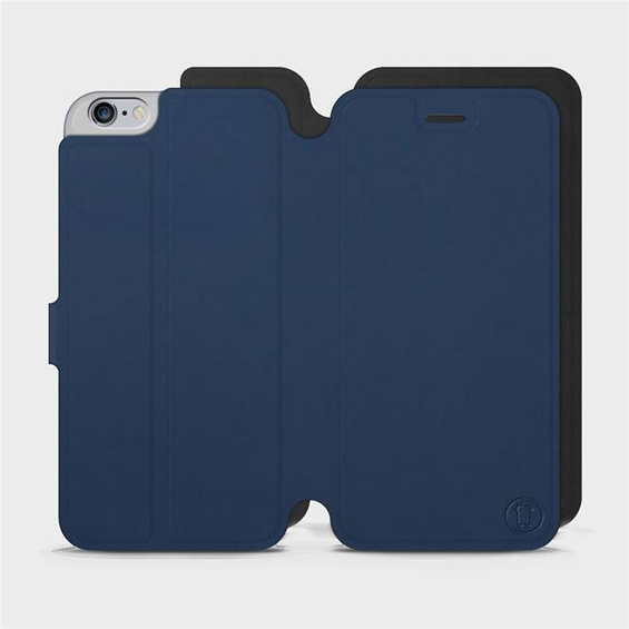 Phone Case Apple iPhone 6s Plus - Design Navy with Black