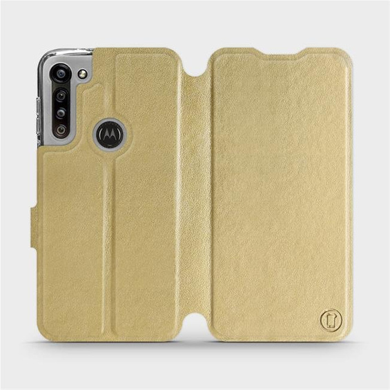 Phone Case Motorola Moto G8 Power - Design Gold&Orange