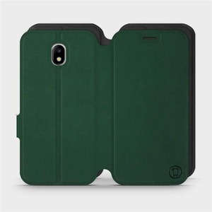 Phone Case Samsung Galaxy J7 2017 - Design Green with Black