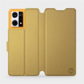 Phone Case Oppo Reno 7 4G - Design Gold&Gray