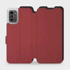 Phone Case Nokia G60 5G - Design Dark Red with Black