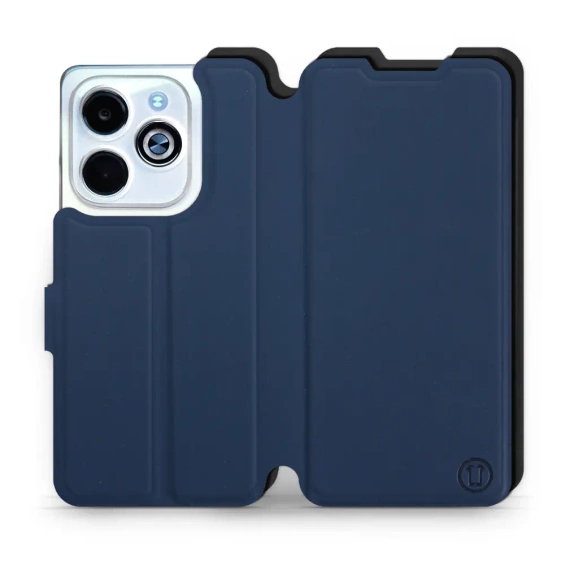 Phone Case Infinix HOT 40i - Design Navy with Black