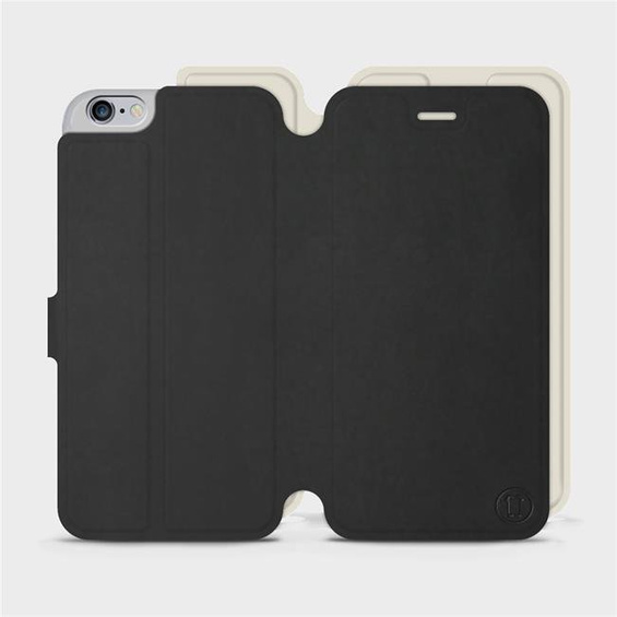 Phone Case Apple iPhone 6s Plus - Design Black with Platinum