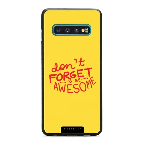Phone Glossy Case Samsung Galaxy S10 - Design G076G