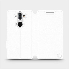 Phone Case Nokia 8 Sirocco - Design White&Gray