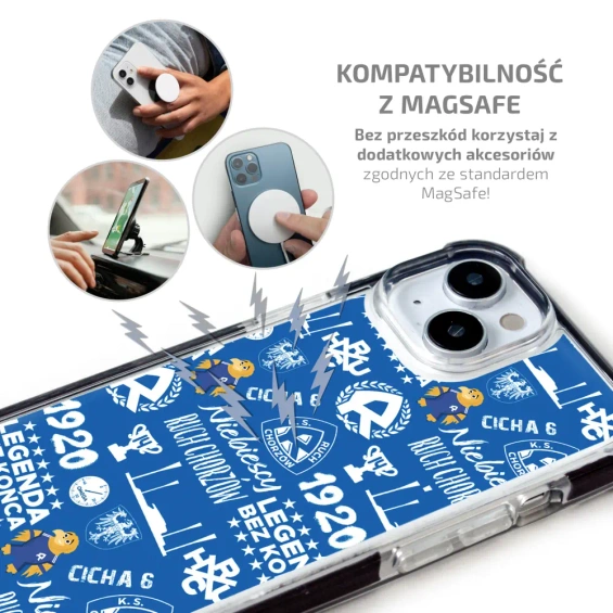 Etui MagSafe Elite Bumper Apple iPhone 15 Pro - wzór D08RC