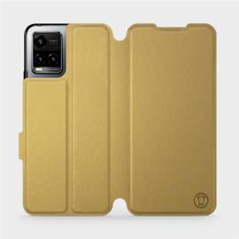 Phone Case Vivo Y21S - Design Gold&Gray