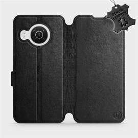 Phone Case Nokia X20 - Design Black Leather