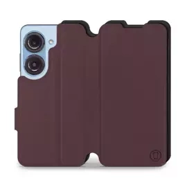 Phone Case Asus Zenfone 10 - Design Burgundy with Black