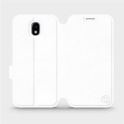 Phone Case Samsung Galaxy J7 2017 - Design White&Orange