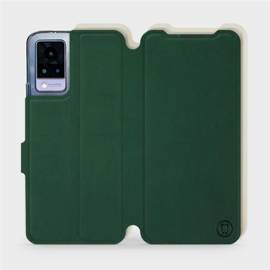 Hülle für Vivo V21 5G - Farbe Grün mit Platin