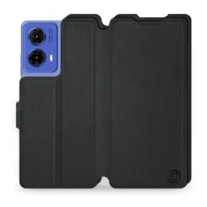 Etui Soft Touch do Motorola Moto G85 5G - wzór Satynowa czerń