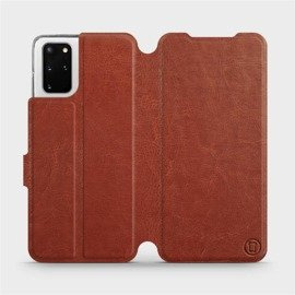 Etui do Samsung Galaxy S20 Plus - wzór Brown&Orange