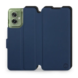 Phone Case Motorola Moto G55 5G - Design Navy with Black