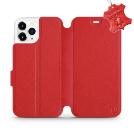 Phone Case Apple iPhone 11 Pro - Design Red Leather