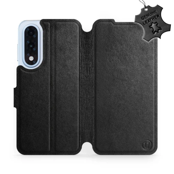 Phone Case OnePlus Nord 5 - Design Black Leather
