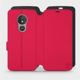 Phone Case Motorola Moto G7 Power - Design Red with Black