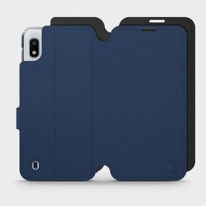 Phone Case Samsung Galaxy A10 - Design Navy with Black