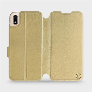 Phone Case Huawei Y5 2019 - Design Gold&Orange