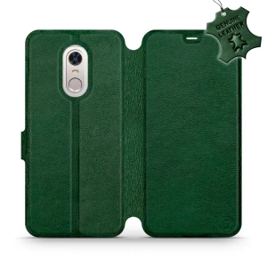 Phone Case Xiaomi Redmi 5 Plus - Design Green Leather