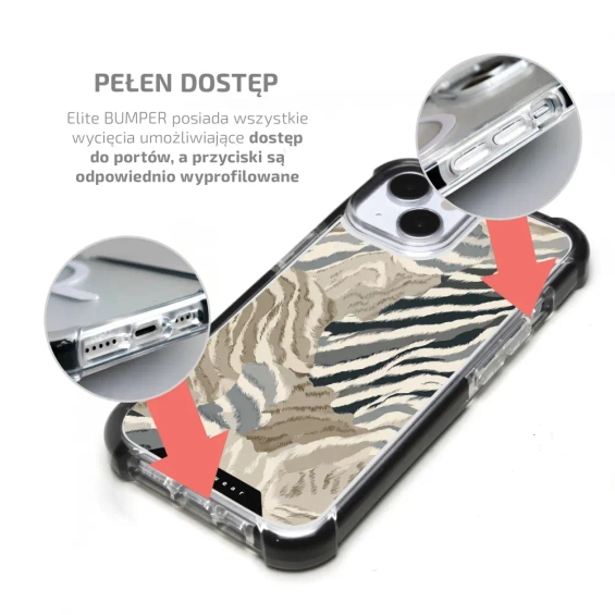 Case MagSafe Elite Bumper for Apple iPhone 15 Plus - Design D168D