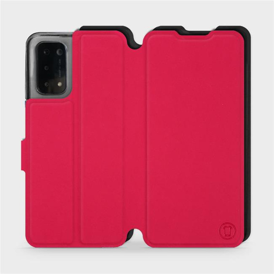 Phone Case OPPO A74 5G - Design Red with Black