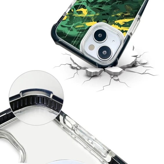 Etui MagSafe Elite Bumper Apple iPhone 16 - wzór D11GK