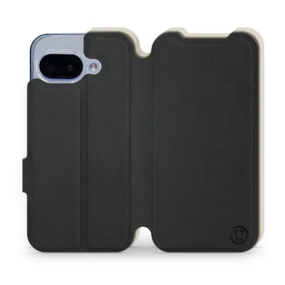 Hülle für Google Pixel 9A - Farbe Schwarz mit Platin