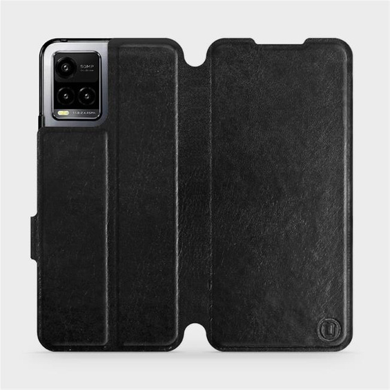 Etui do Vivo Y21S - wzór Black&Gray