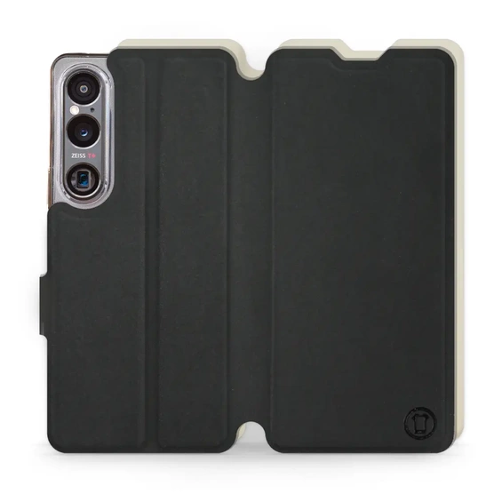 Phone Case Sony Xperia 1 VI - Design Black with Platinum